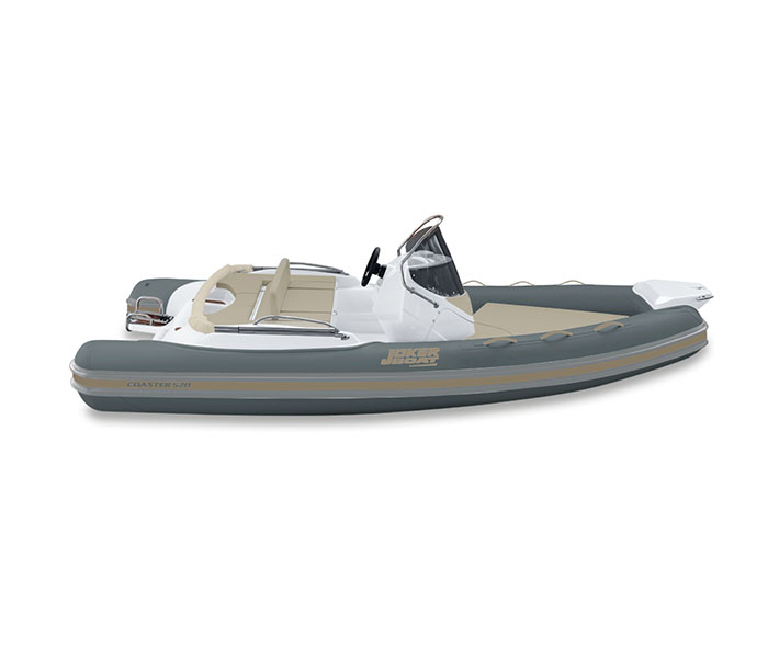Jocker Boat Coaster 520 – grigio e panna Compra o noleggia o usa da noi , Buy or rent or use #Jockerboat #tender #dinghy #gommone #noleggio, il nuovo #JOCKERBOAT o il nuovo #Coaster 520 a noleggio , nuovo gommone mt.5,20 nuovo